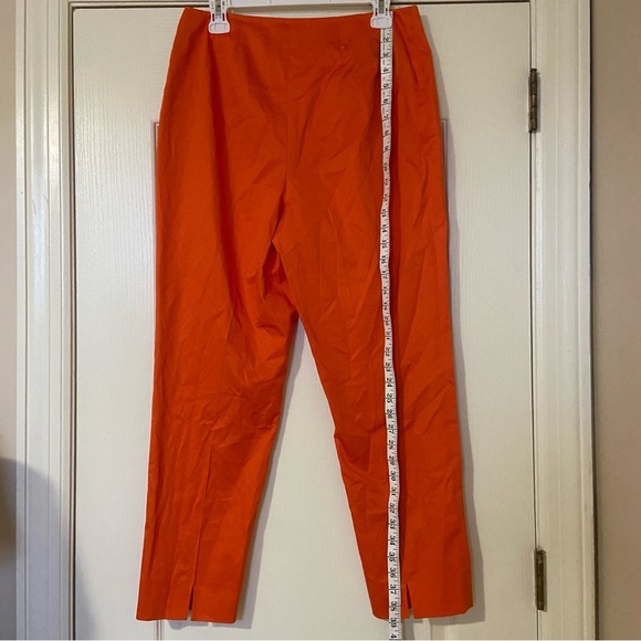 Womens Ellen Tracy Orange Pants - Picture 11 of 13